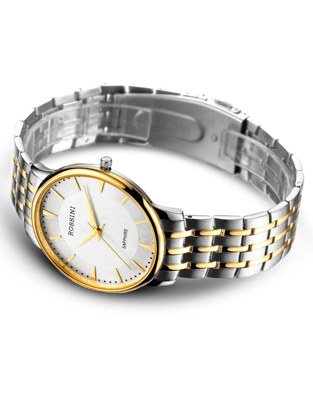 罗西尼rossini手表超薄不锈钢石英男表5491t01a_唯品会