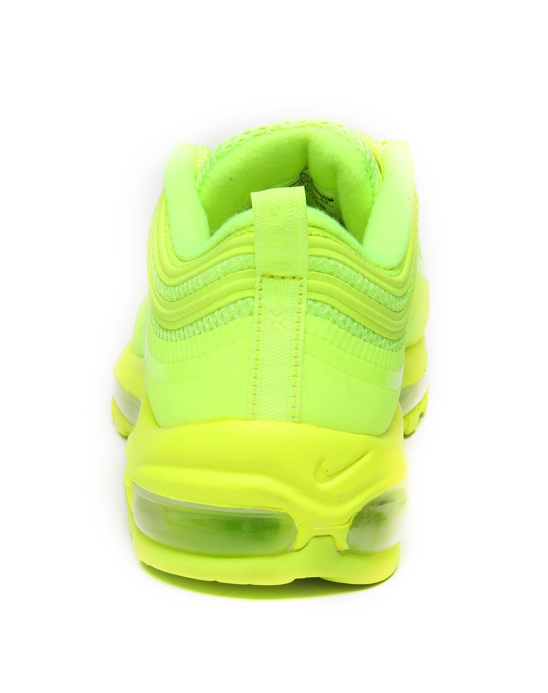 男款荧光绿色运动鞋