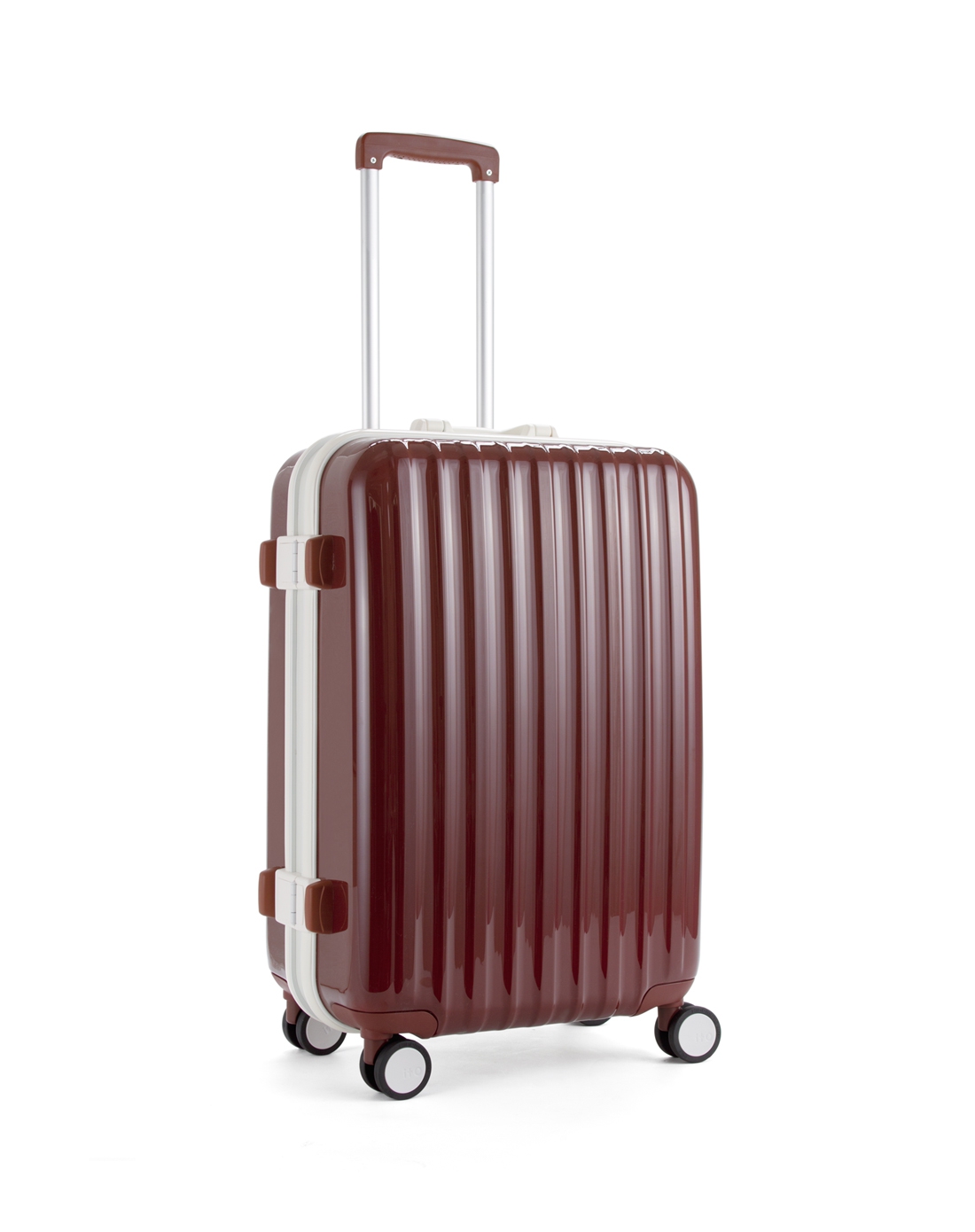 ito29寸巧克力色铝框拉杆箱