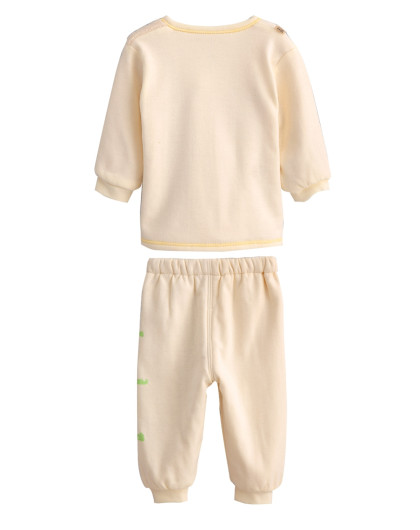 中性黄色笨笨熊夹衣合同套