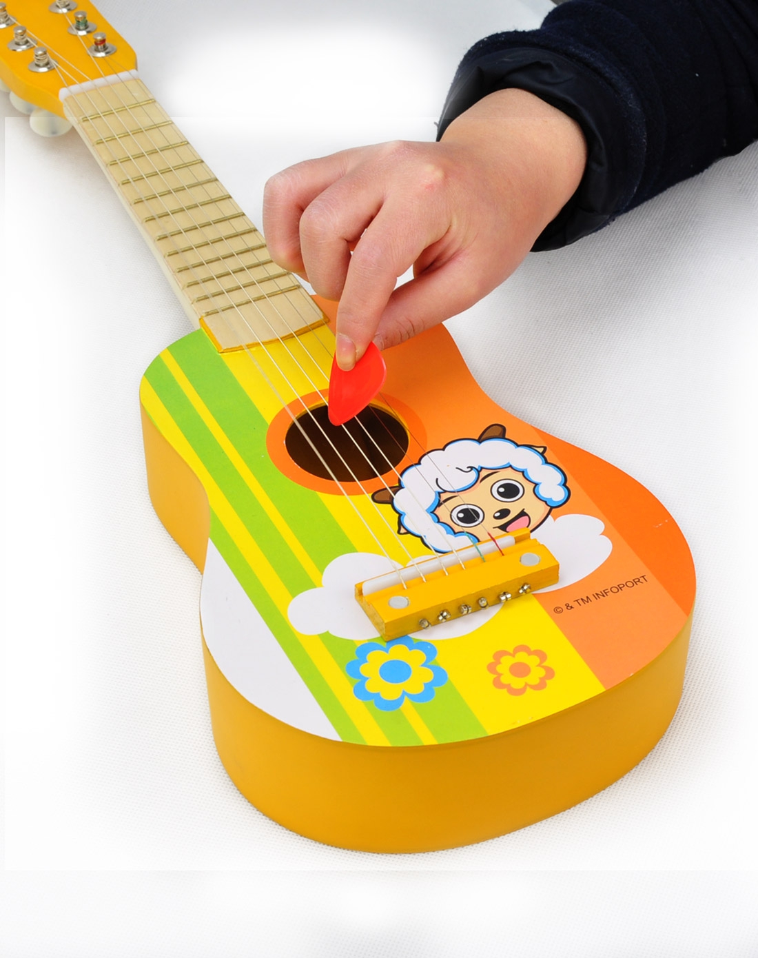 智立方卡通动漫乐器吉他儿童玩具