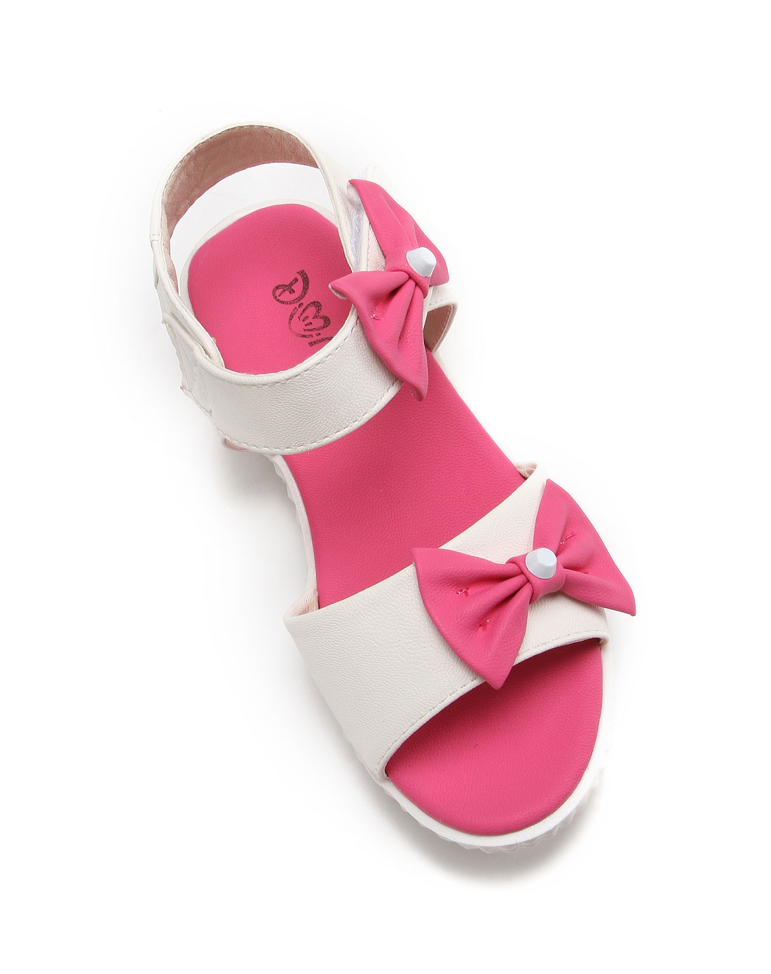 迪米尼奇diminiqi男女童鞋女童粉红色蝴蝶结休闲凉鞋dmnq33155_唯品会