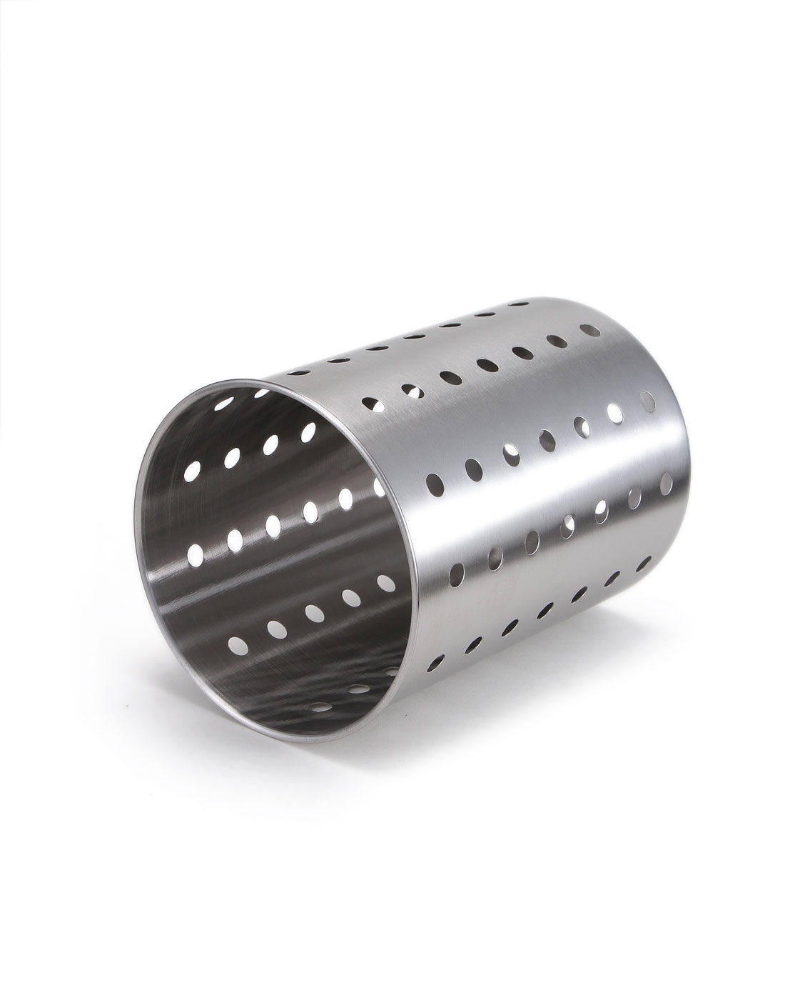 华玲大鹰日用品专场金属银色不锈钢多孔餐具桶dy-0230_唯品会