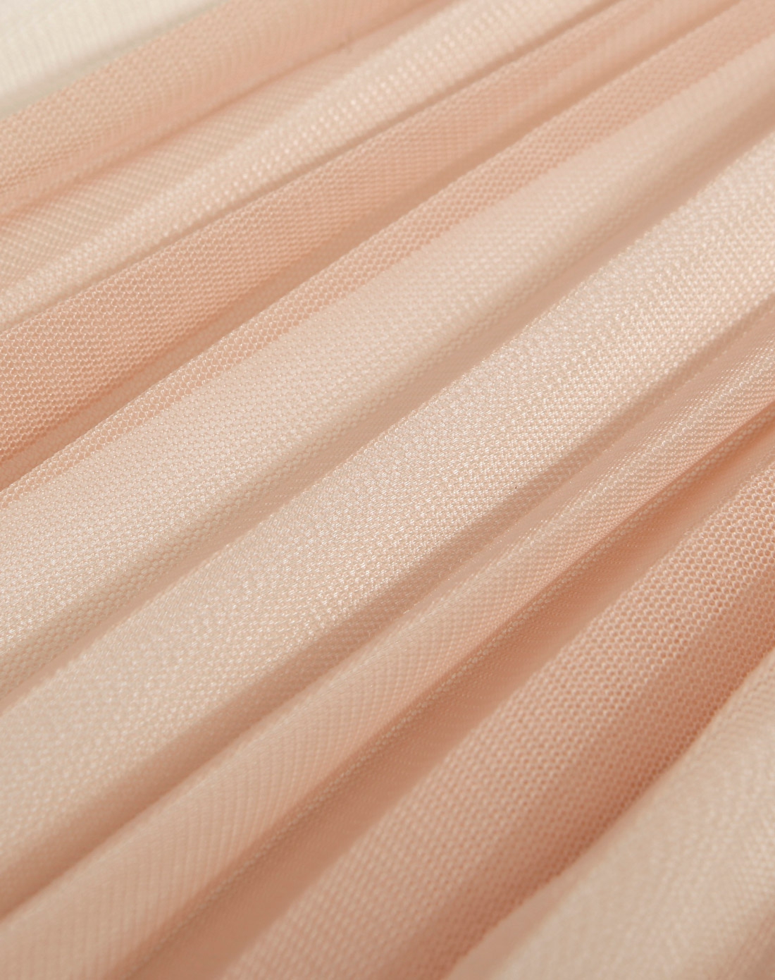 浅豆沙色气质网纱长裙