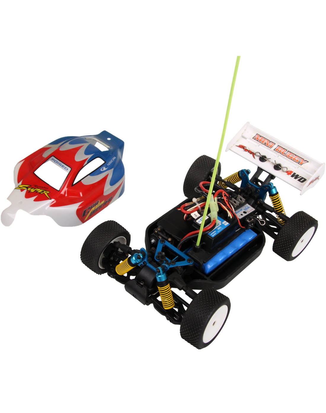 环奇huan qi玩具专场1:18遥控迷你四驱模型车(颜色随机发货)707_唯品