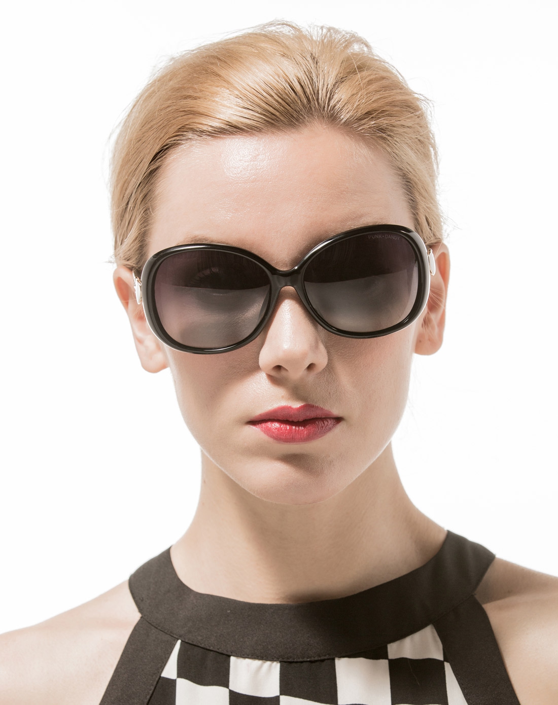 punkdandy太阳眼镜专场幻影黑女士偏光太阳镜8017001_唯品会