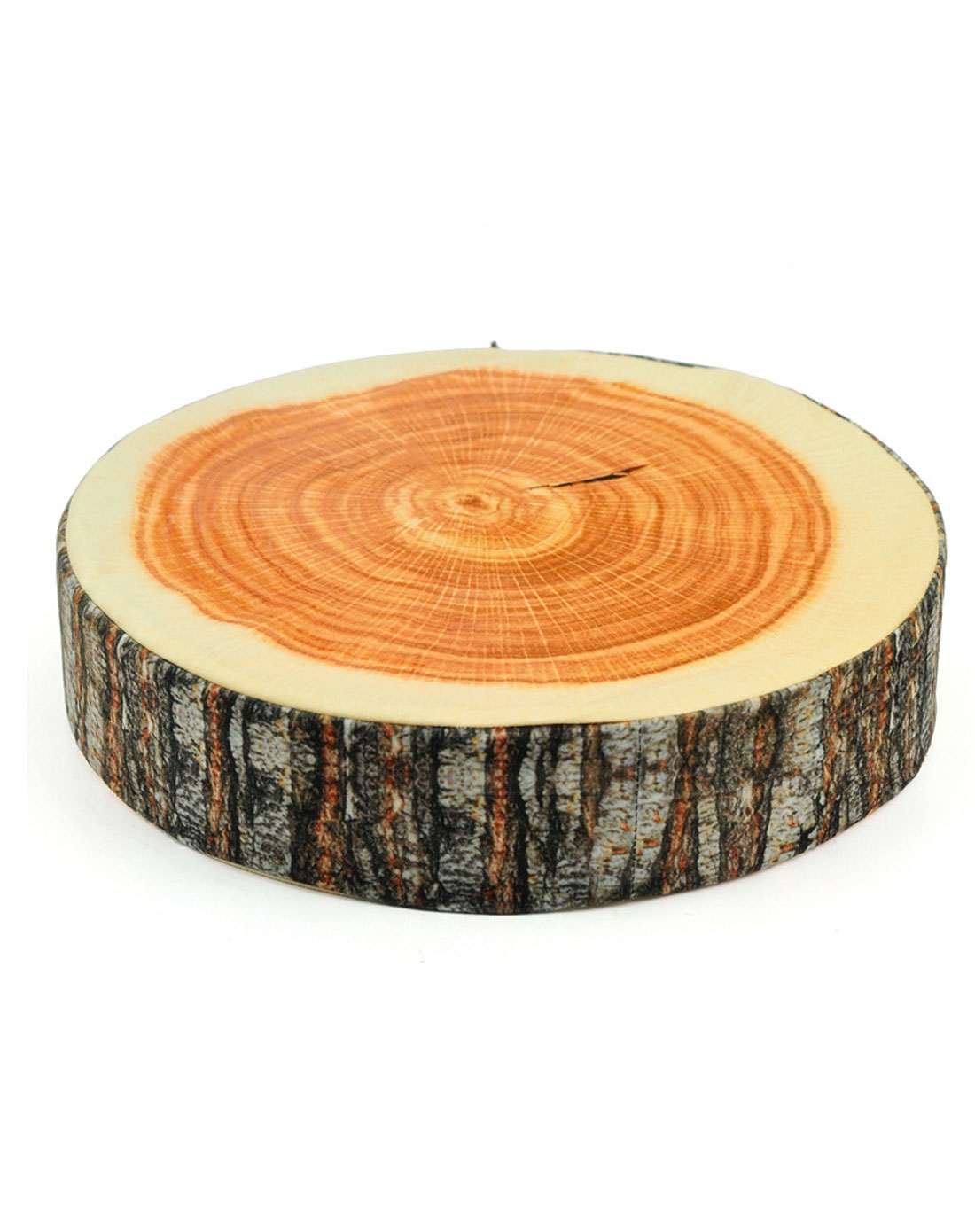 创意高仿真靠垫抱枕圆形木块