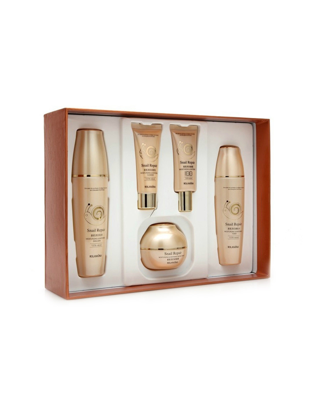 > 蜗牛新肌润白修复五合一套装