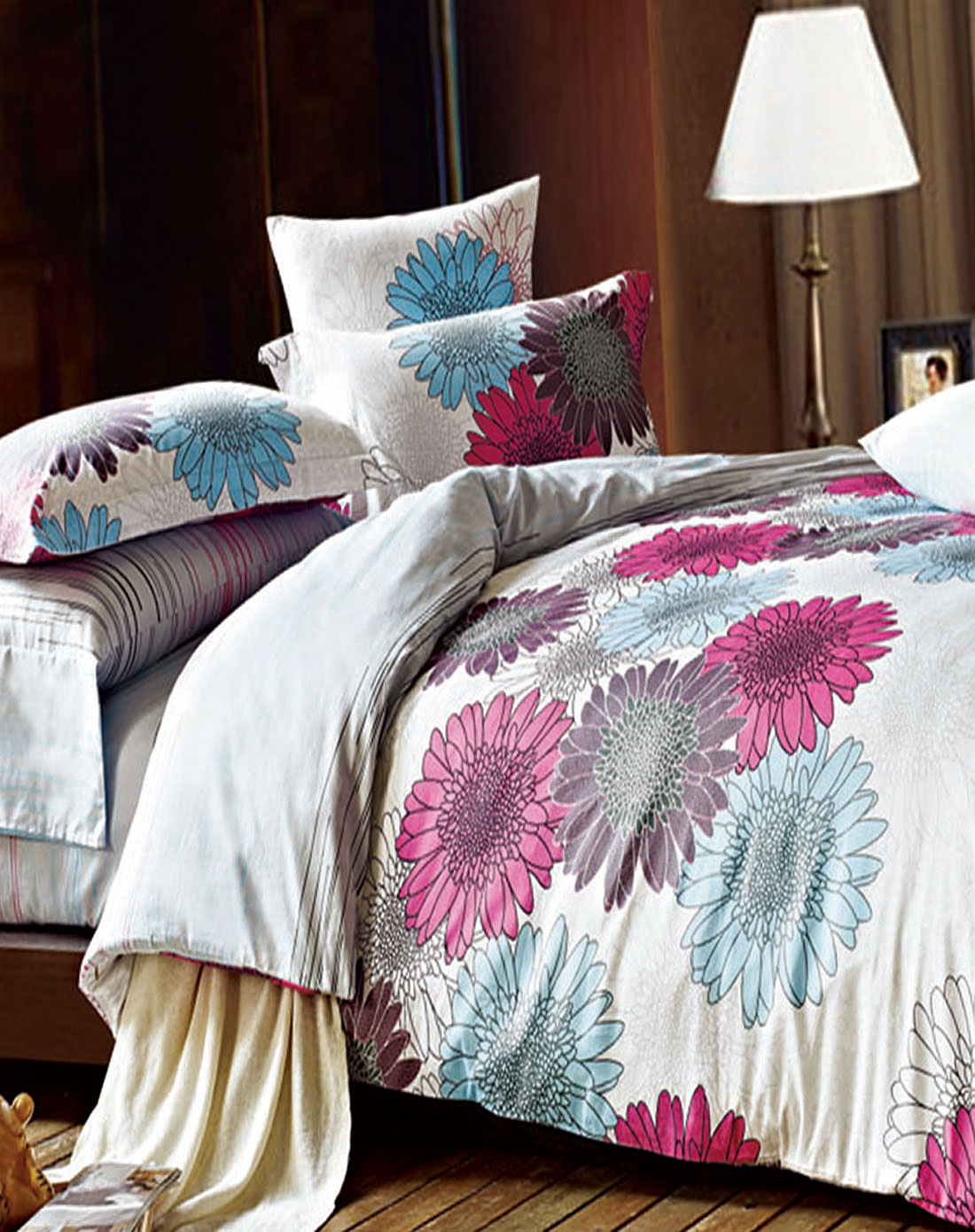 苏缦家纺 真爱的味道全棉印花四件套1.5m