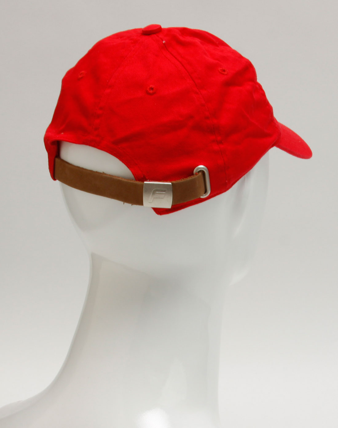 fox男款大红色印字鸭舌帽9480455200_唯品会