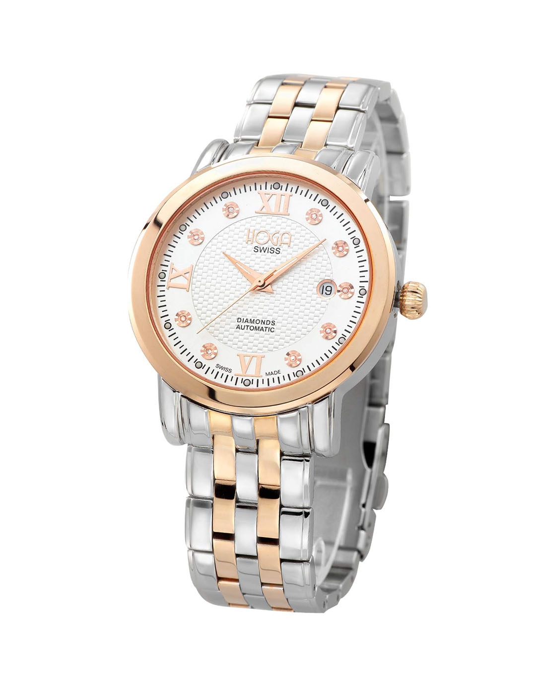 皇爵hoga手表专场-巴黎时尚真钻机械男表