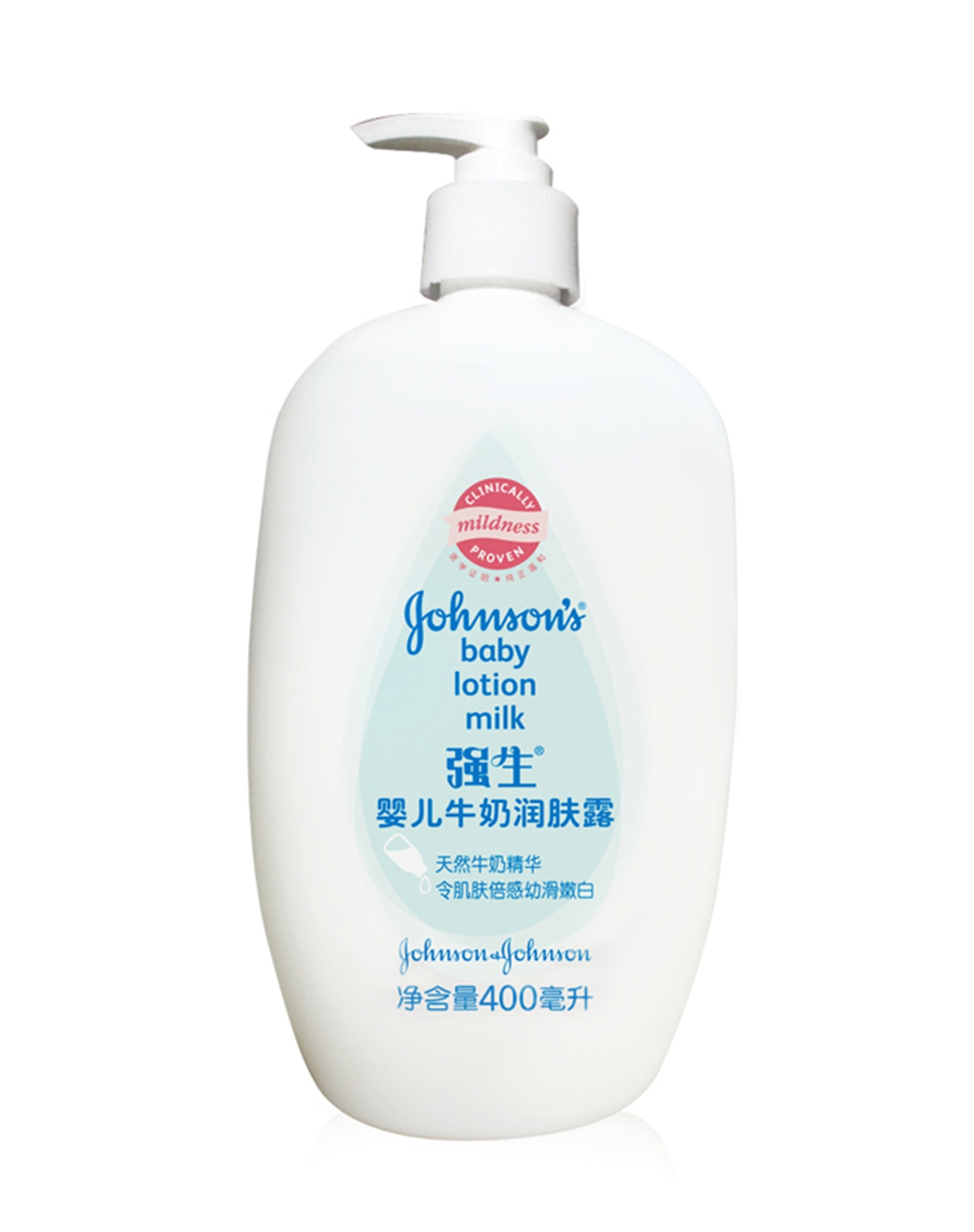 强生 婴儿牛奶润肤露400ml