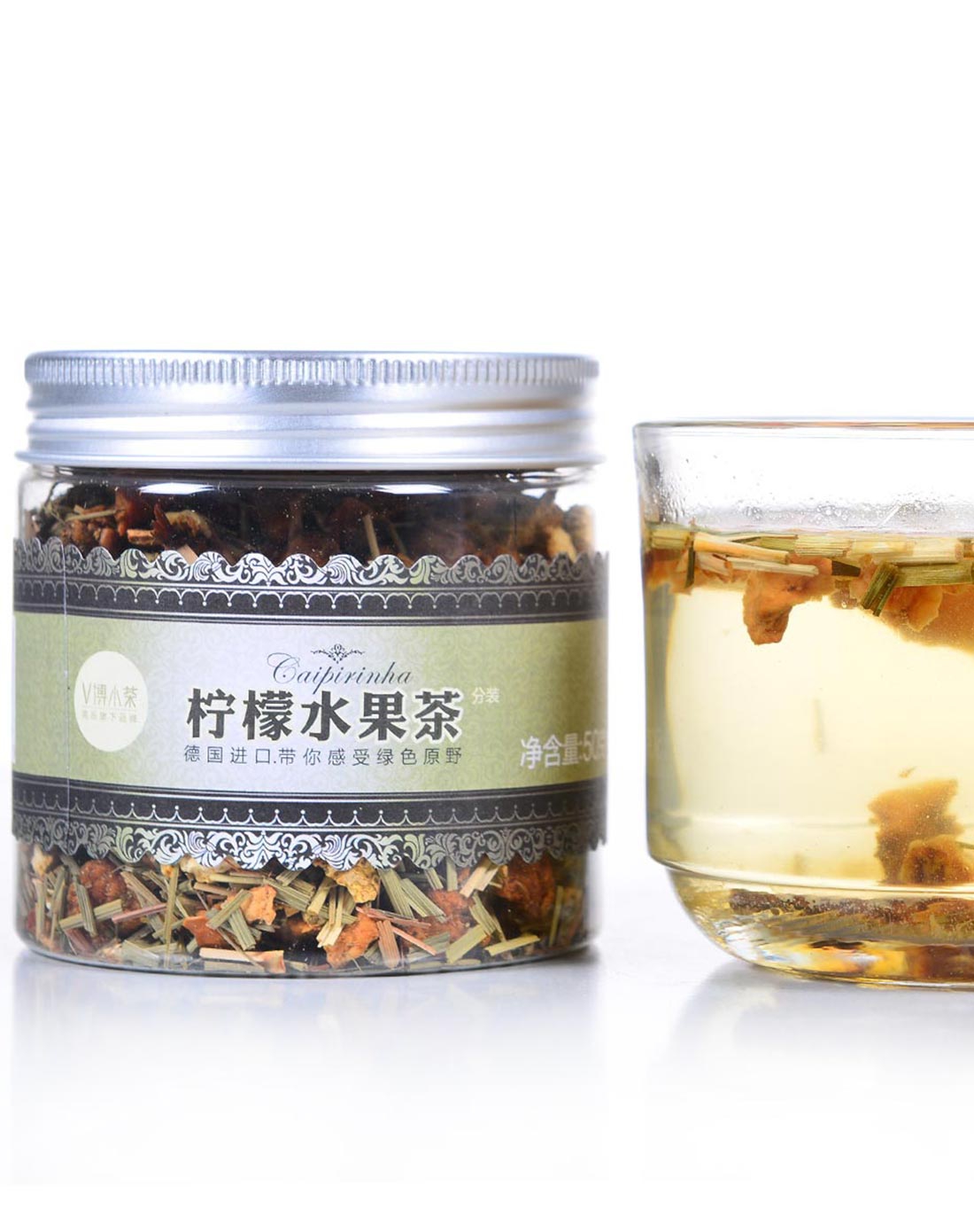 v博小茶.柠檬水果茶50克