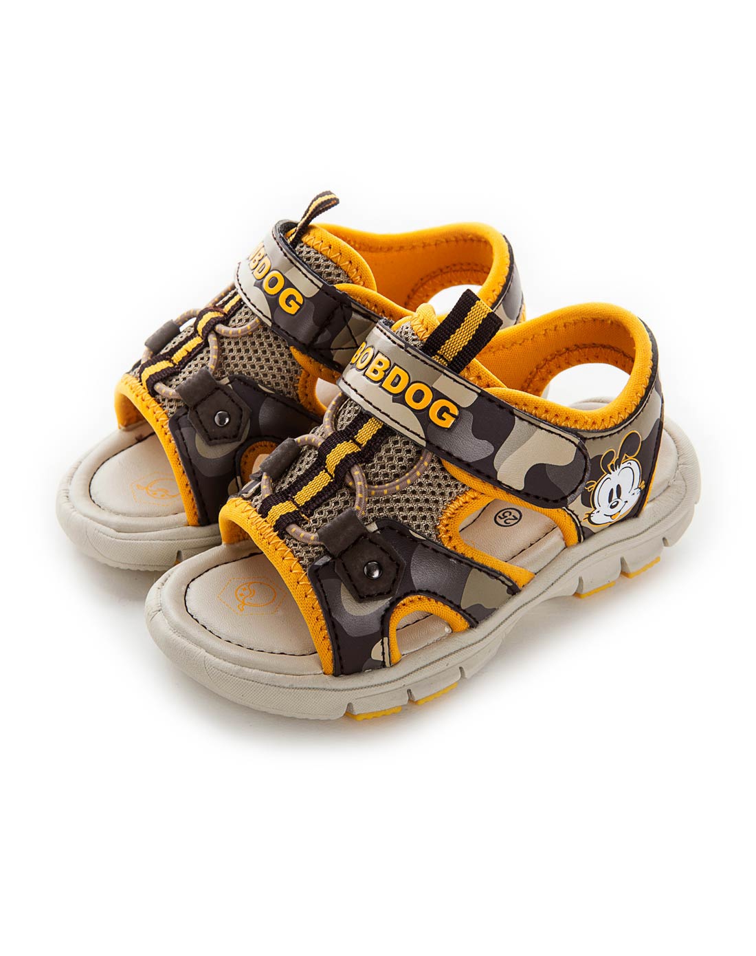 巴布豆儿童专场-男童咖啡凉鞋