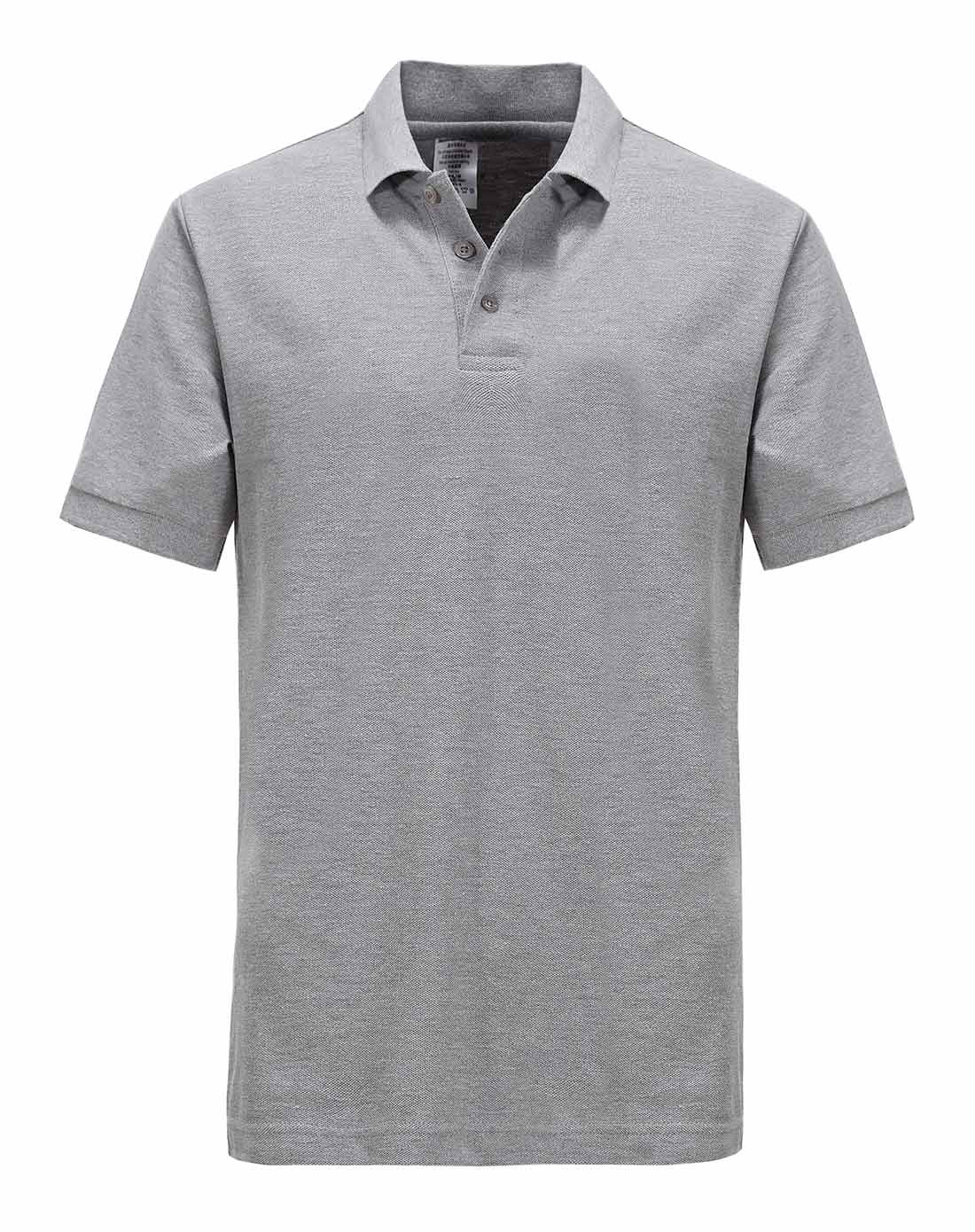 男款灰色polo衫
