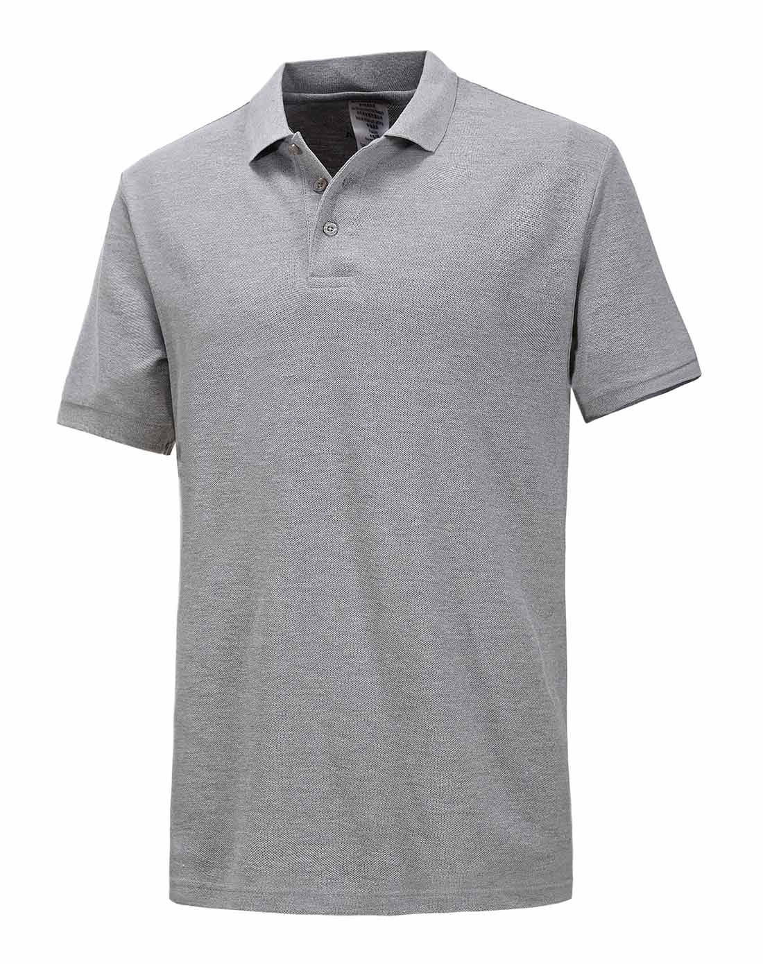 男款灰色polo衫