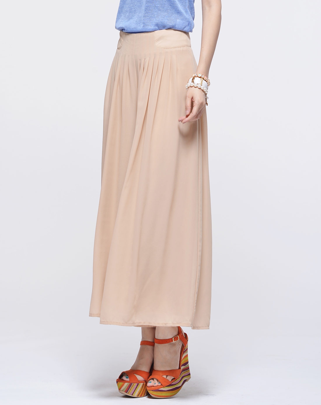 lisa女装专场 > 卡其色裙裤