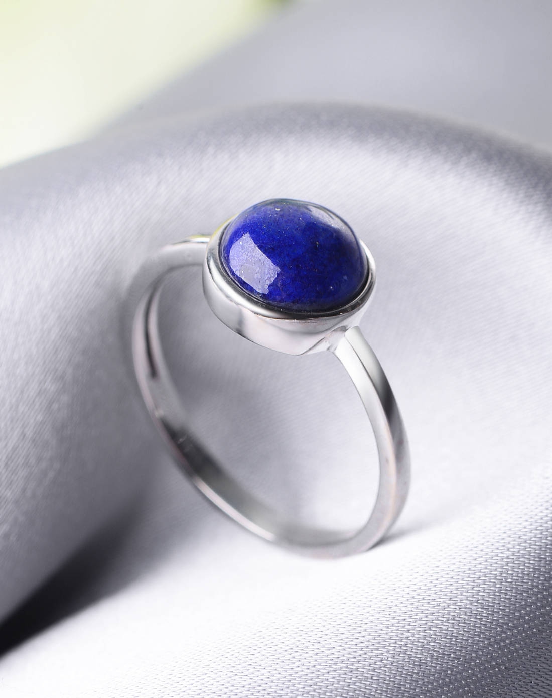 真爱永恒时尚青金石戒指 附证书