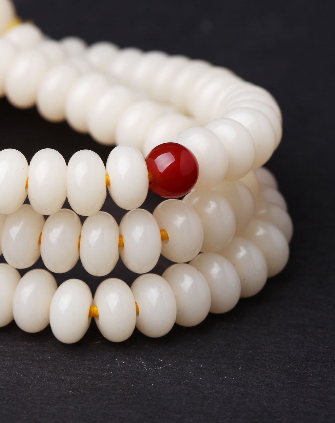 天然白菩提根108颗算珠佛珠