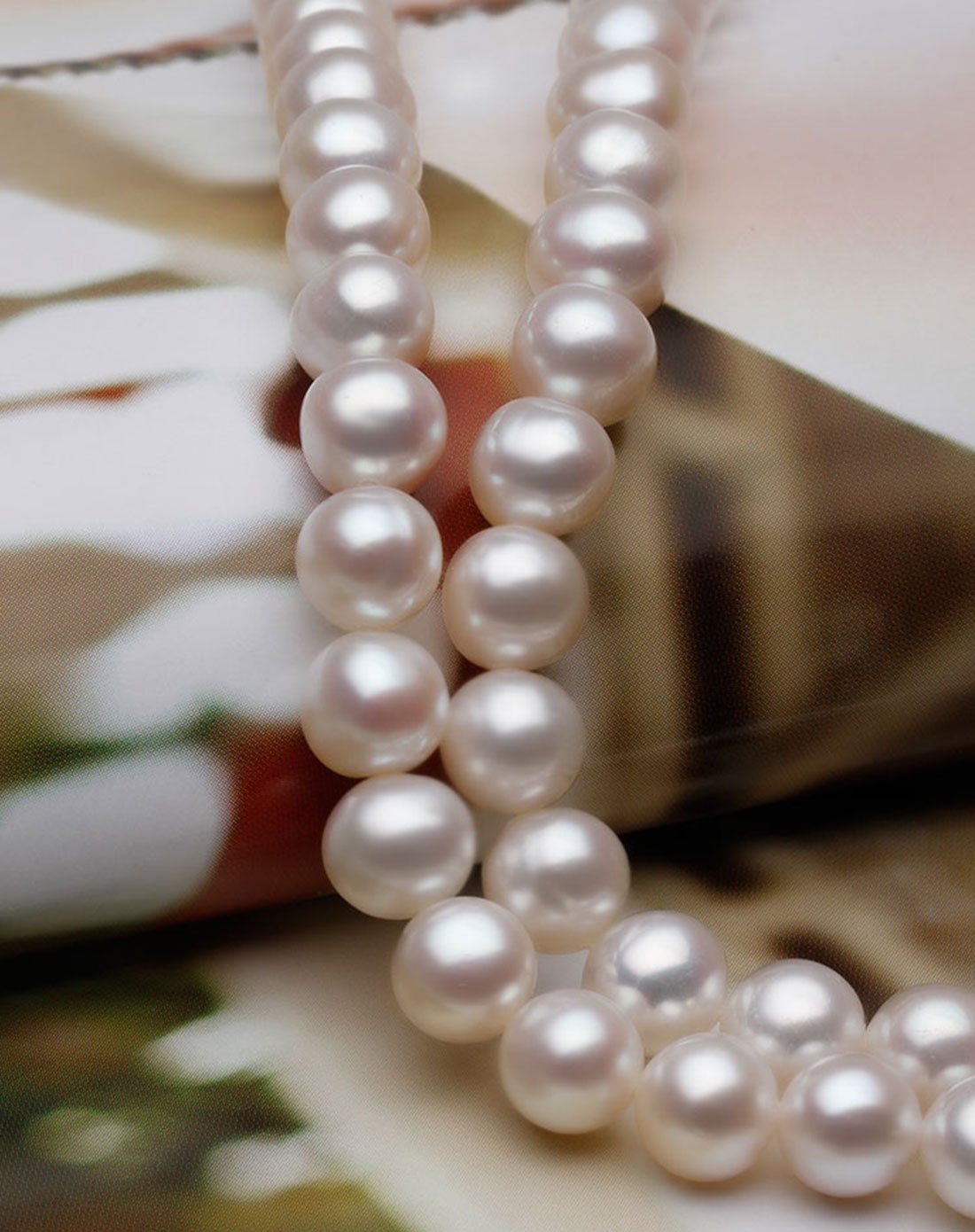 天然海水珍珠项链6.5-7mm(配证书)