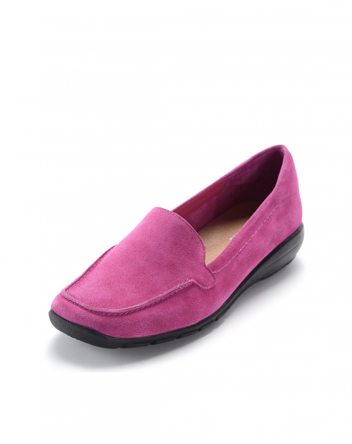 亨达孝亲 玫红舒适透气减震妈妈鞋