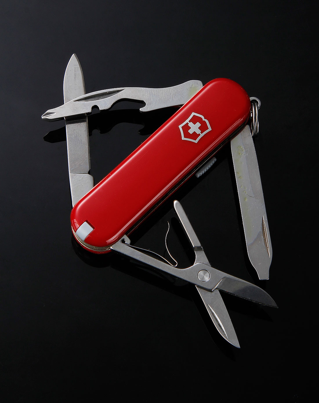 维氏 瑞士军刀经理红58mm10功能小刀