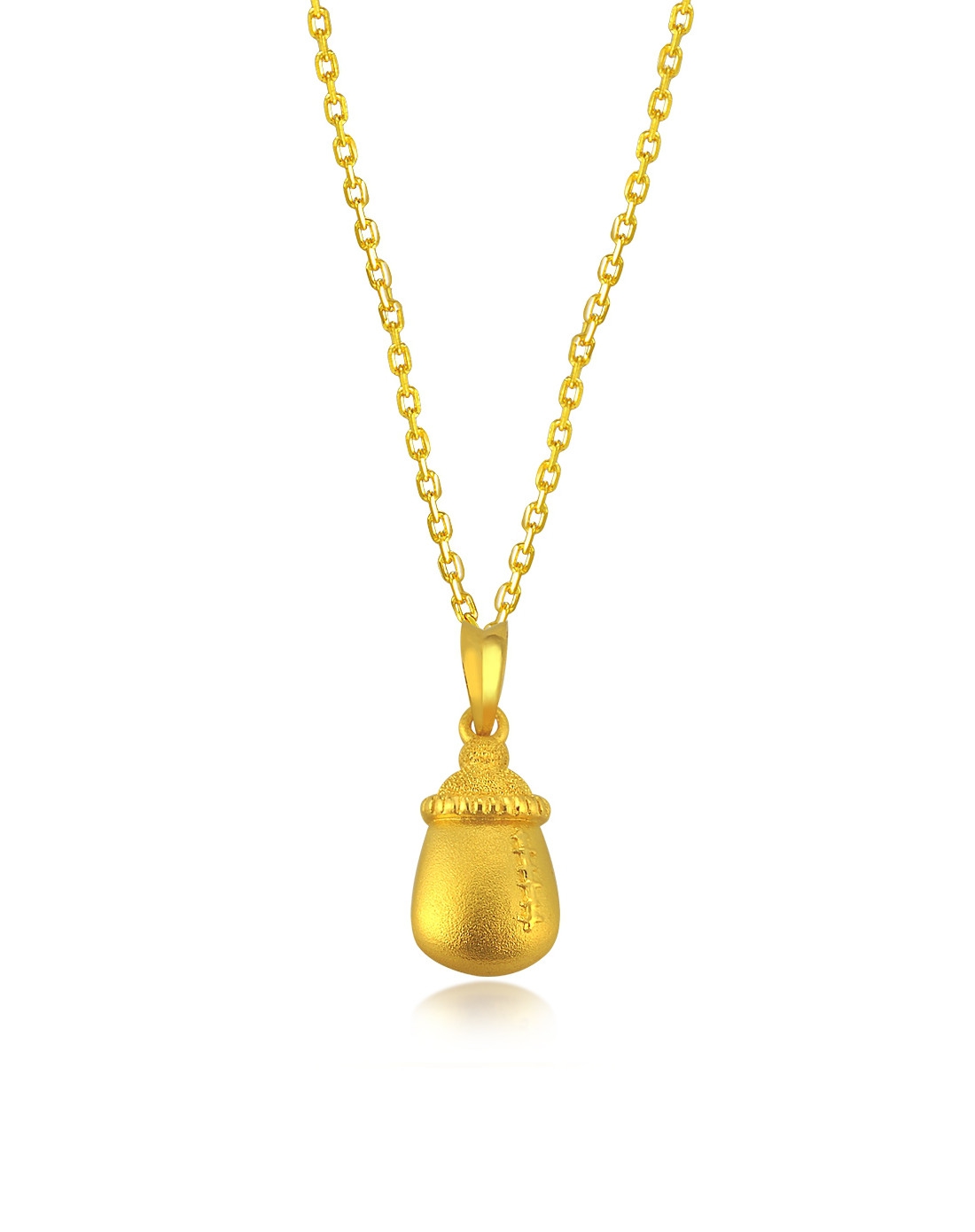 周生生珠宝专场-足金奶瓶吊坠 2.61克