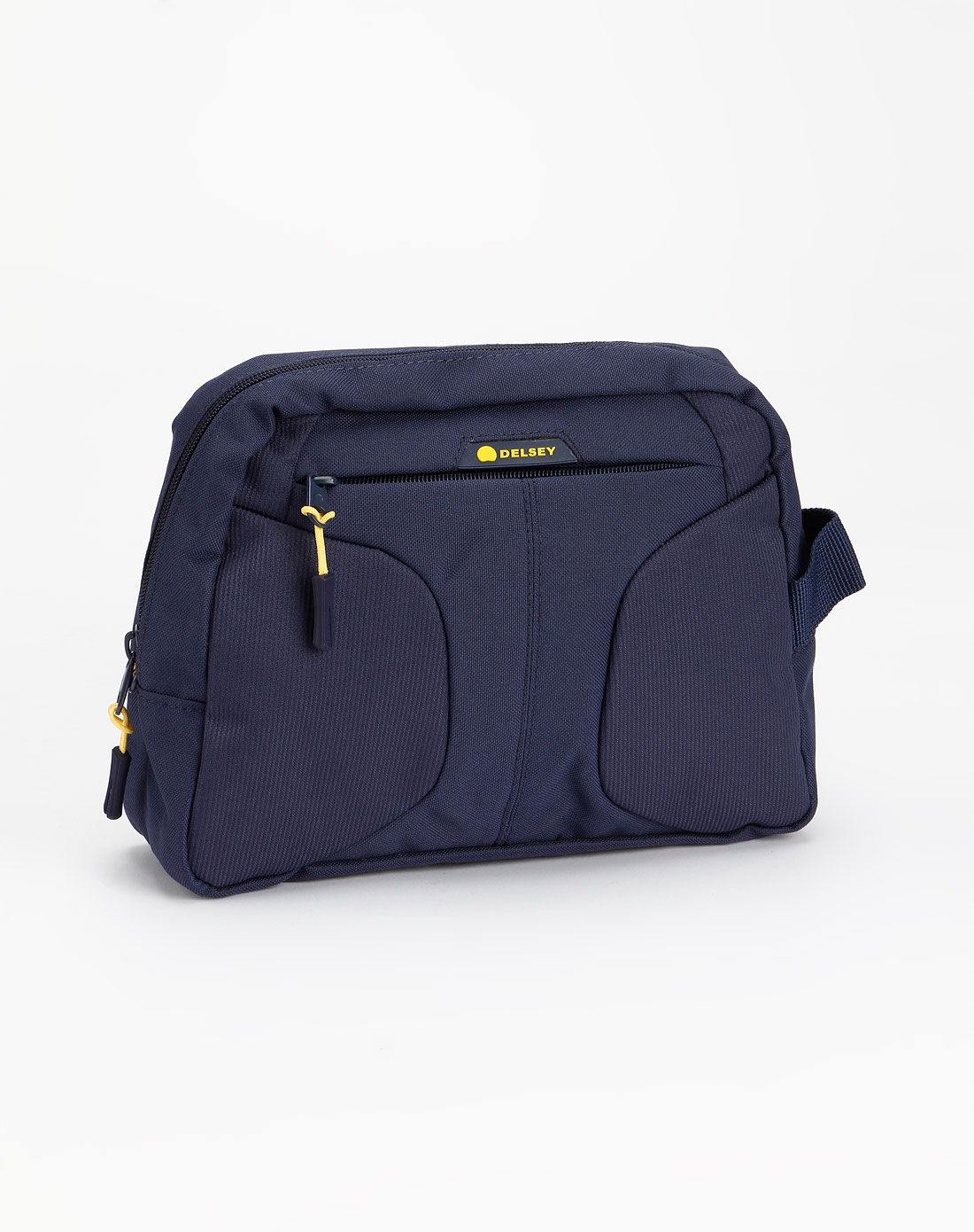 中性款蓝色简约洗漱包