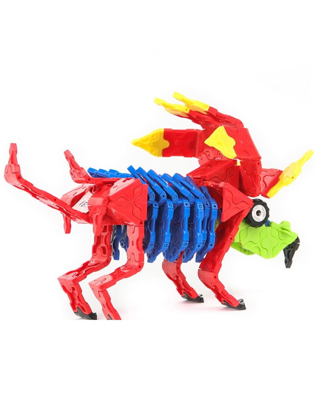 大树魔法3d积木303片礼盒套装三角龙