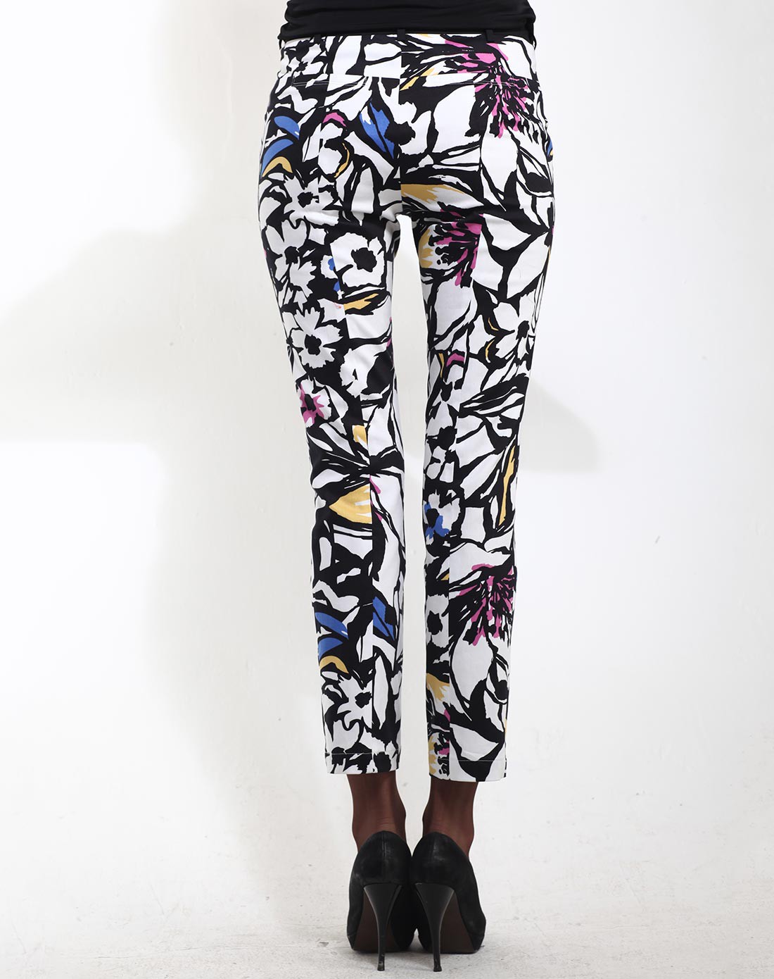 女款黑白花裤子