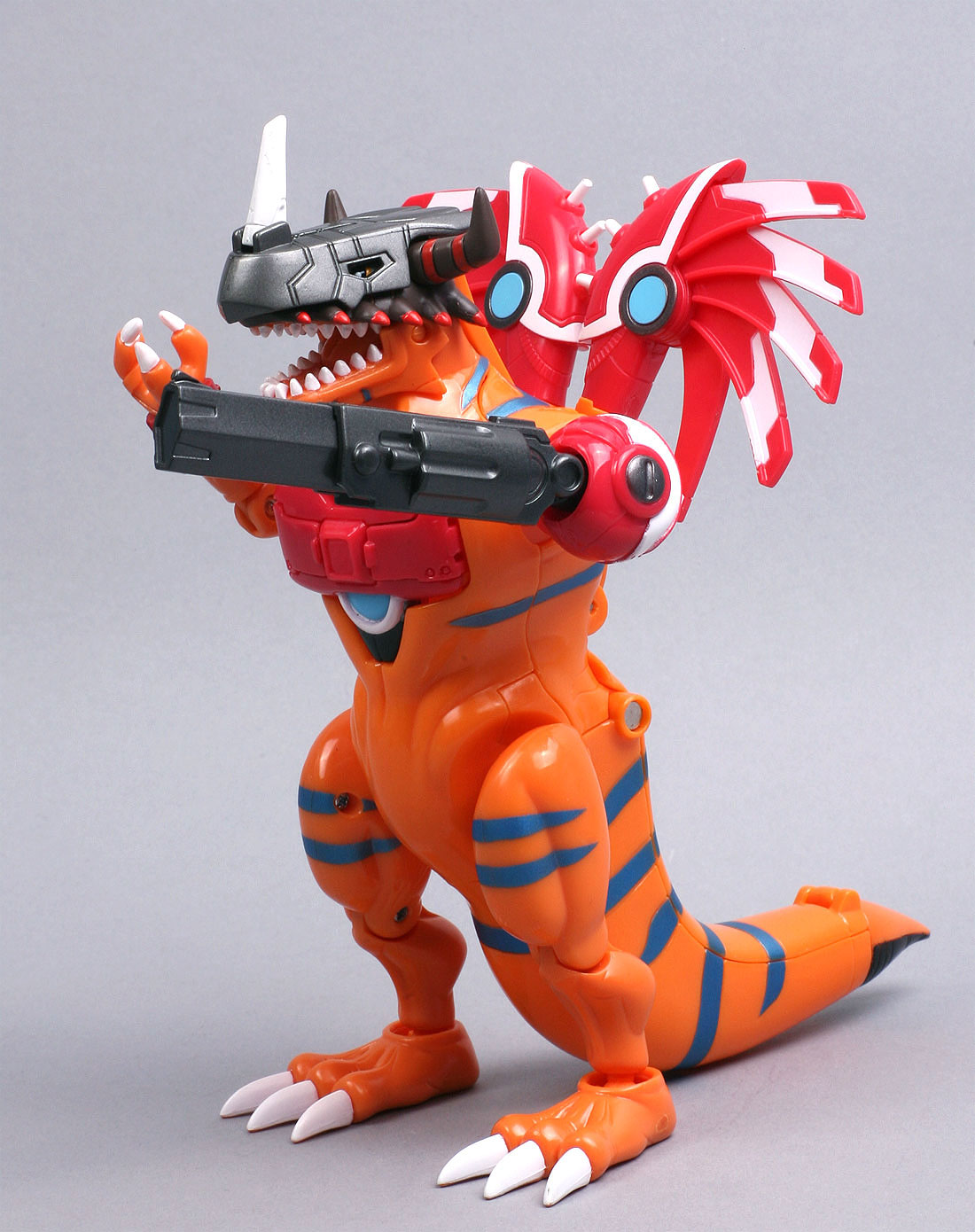 品牌-8----夜场万代 数码宝贝—5寸完全武装进化系列大地暴龙兽94691_