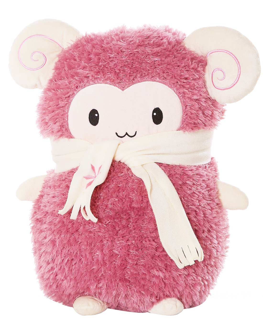 粉色小绵羊公仔50cm