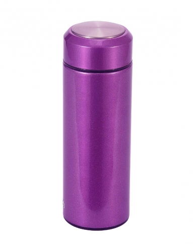 280ml欧式真空不锈钢保温杯-紫色