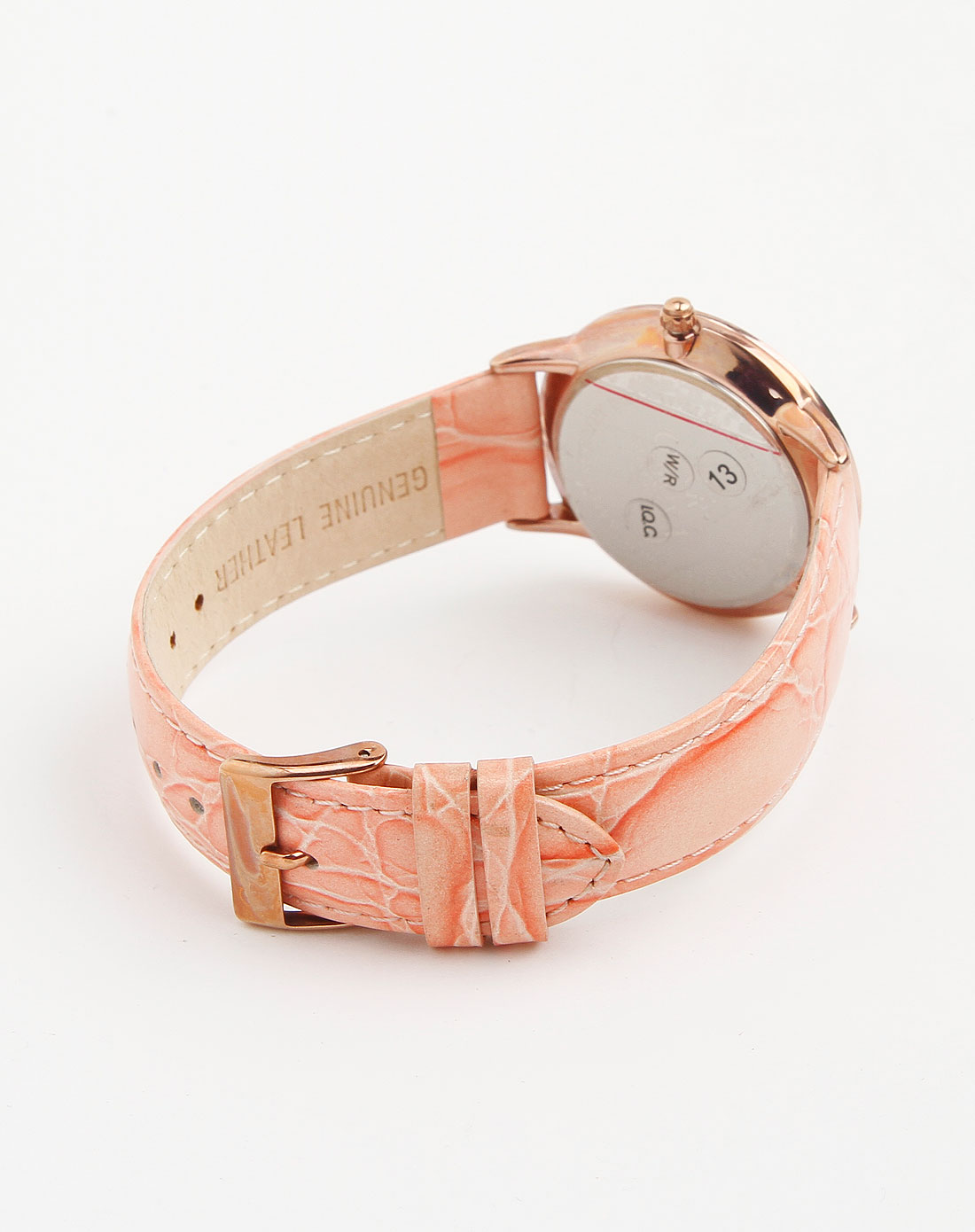 garona手表专场 女款粉色印花时装手表