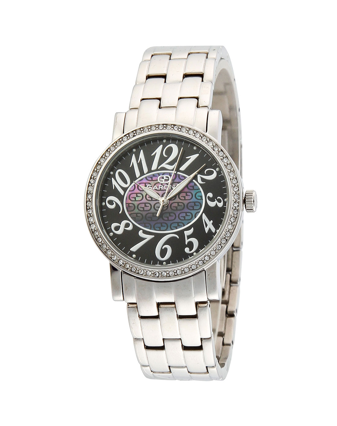 garona&esprit&gruen手表专场 女款黑/银色圆形手表