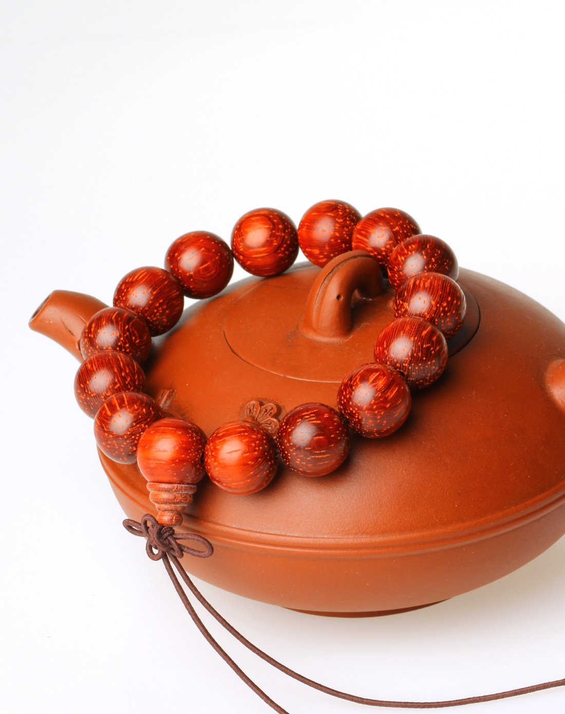 中性红花梨手串15mm