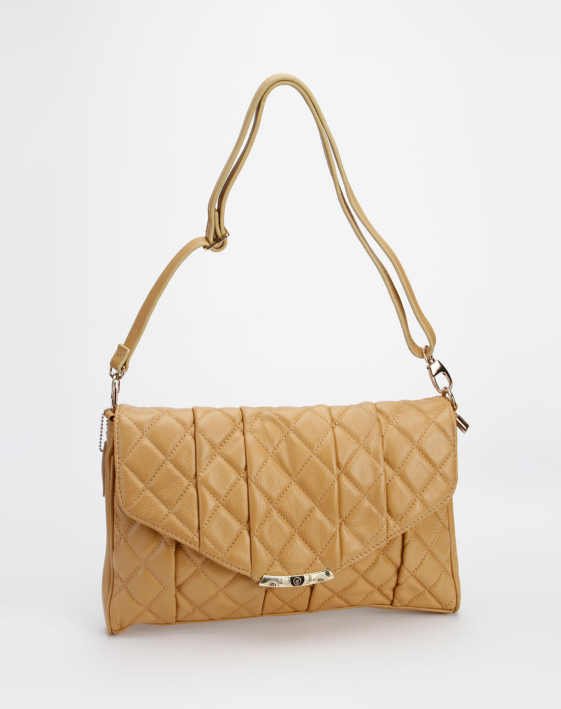 黑桃皇后queen spade女包专场-米黄色时尚斜挎包