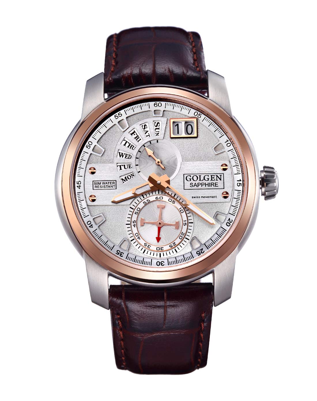 古尊golgen手表专场 古尊golgen 2015专柜同步款雪龙号系列限量版南北