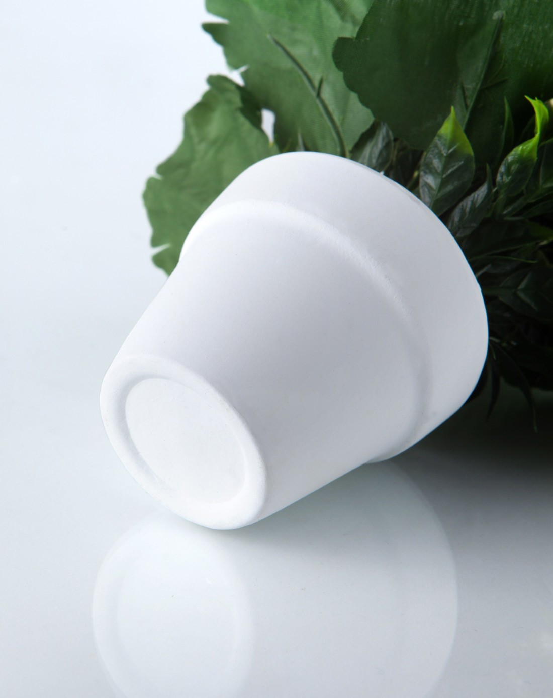 > 蝴蝶花仿真盆栽两件套(白黄)