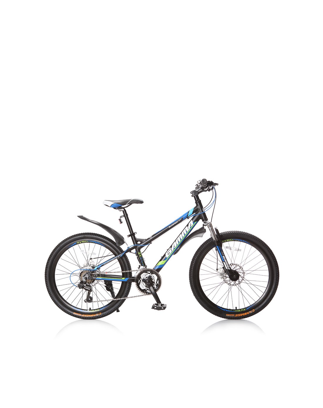 捷马gamma自行车专场24寸黑蓝色21级变速天骄山地车gm0006-4_唯品会