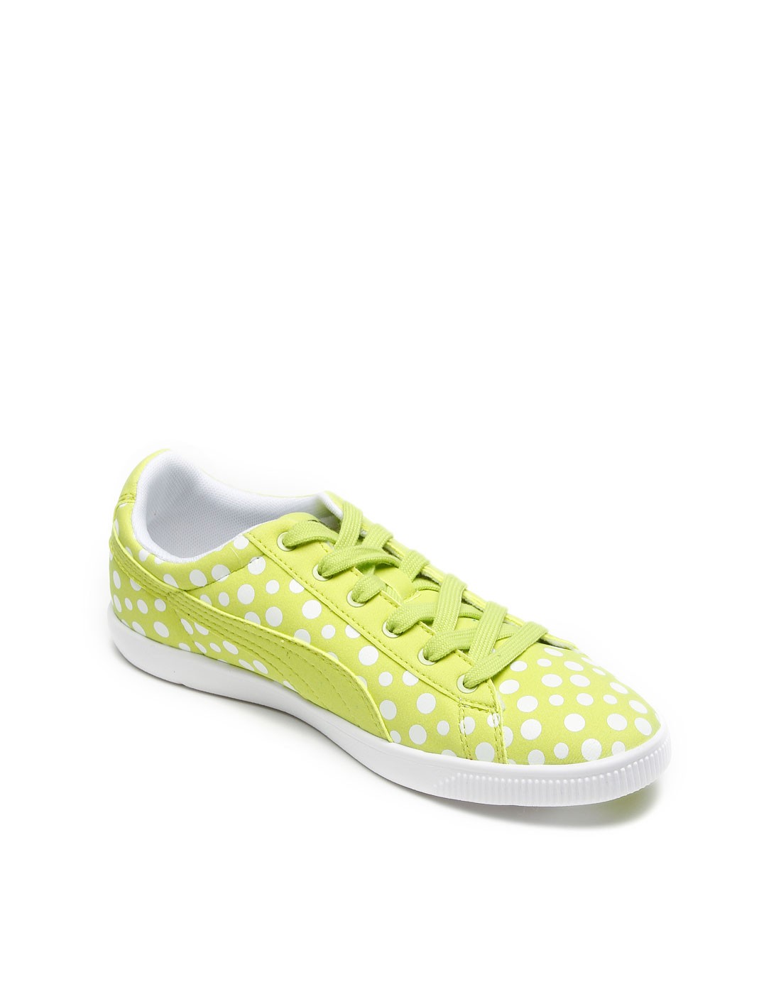女款经典百搭青绿色波点休闲鞋
