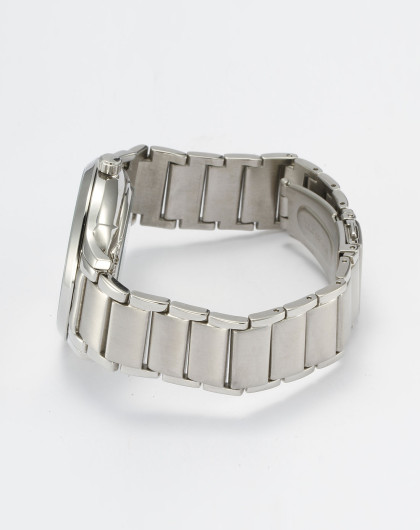 荣凯jonquet男款白/银色贝壳面前后镂空时尚腕表93-18562-30001_唯品