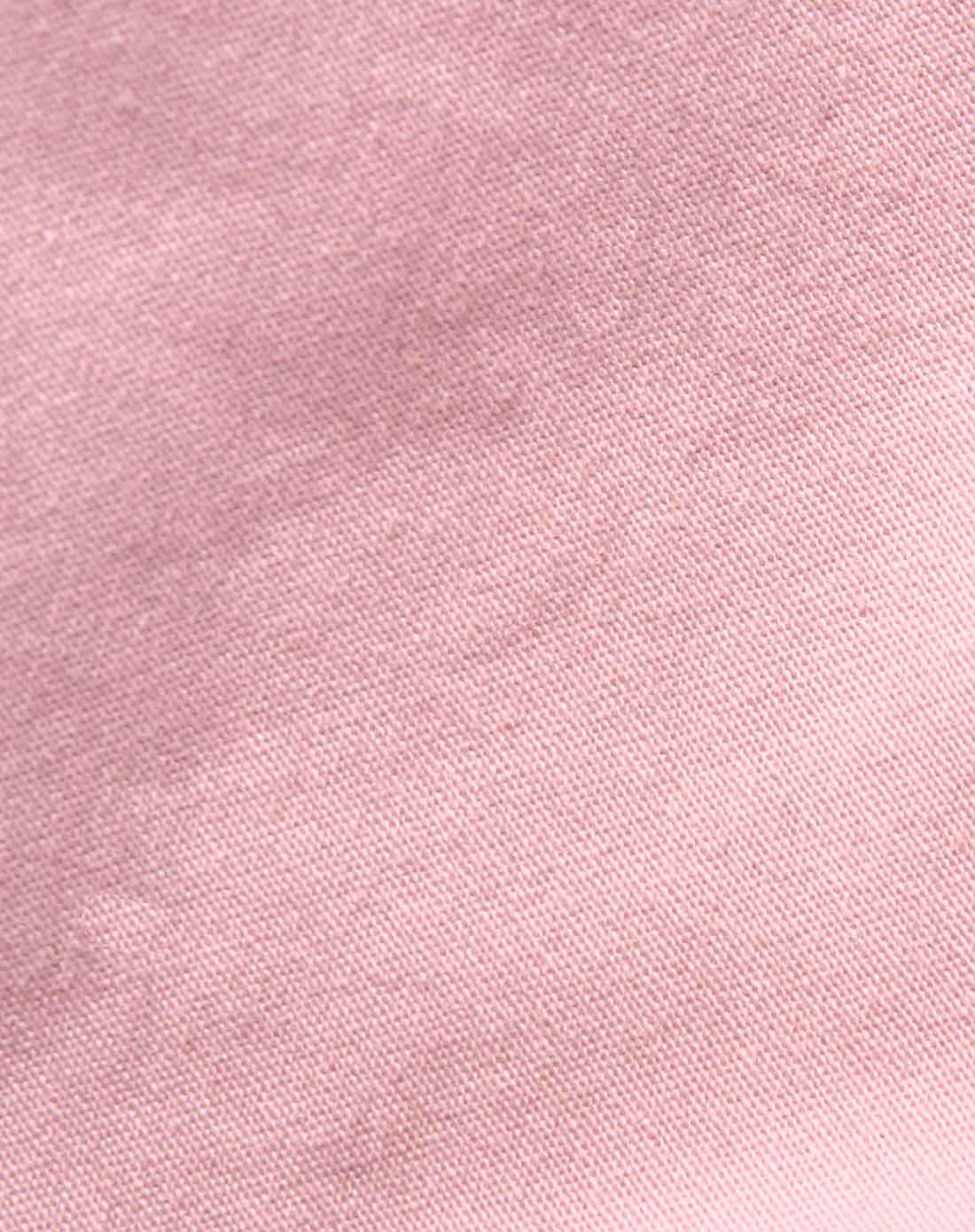 女童裸粉色梭织长裤