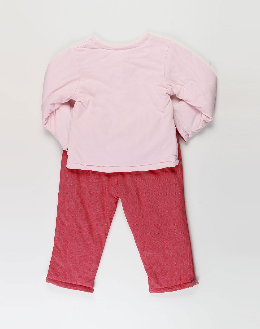 安宝儿anbaoer&安贝儿anbeier童装混合专场-安宝儿 中性粉色牛仔宝宝