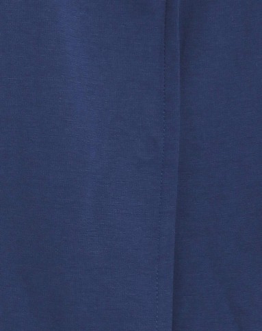 蓝色纯色简约优雅修身h型百搭风衣