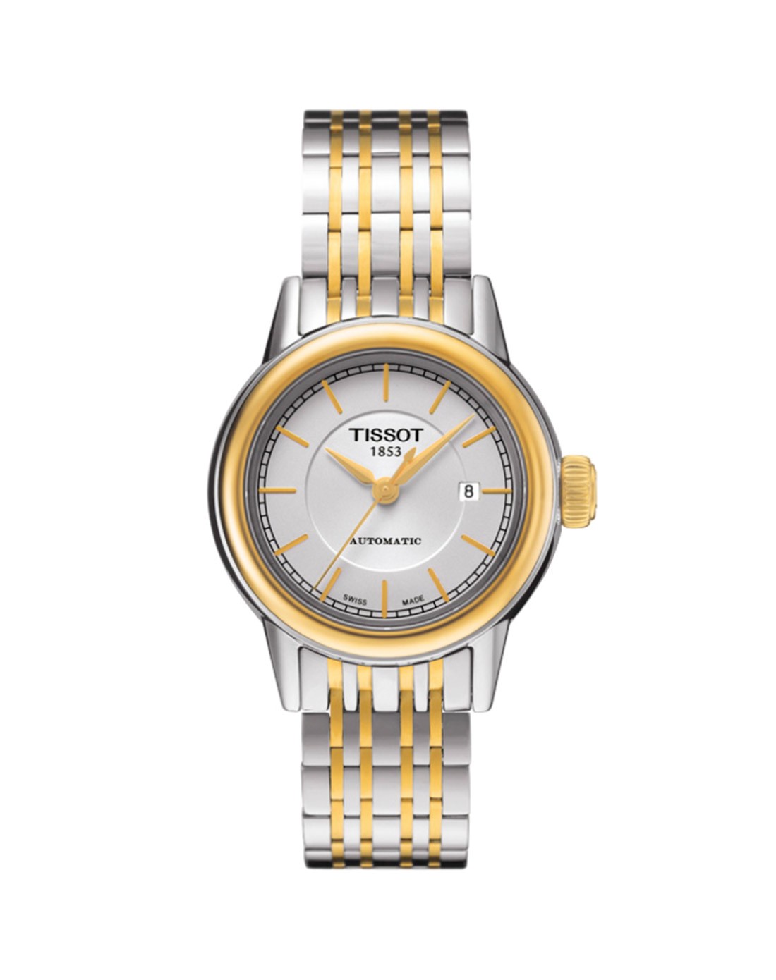 天梭tissot手表专场-carson 卡森系列 自动机械女表 t085.207.22.011.