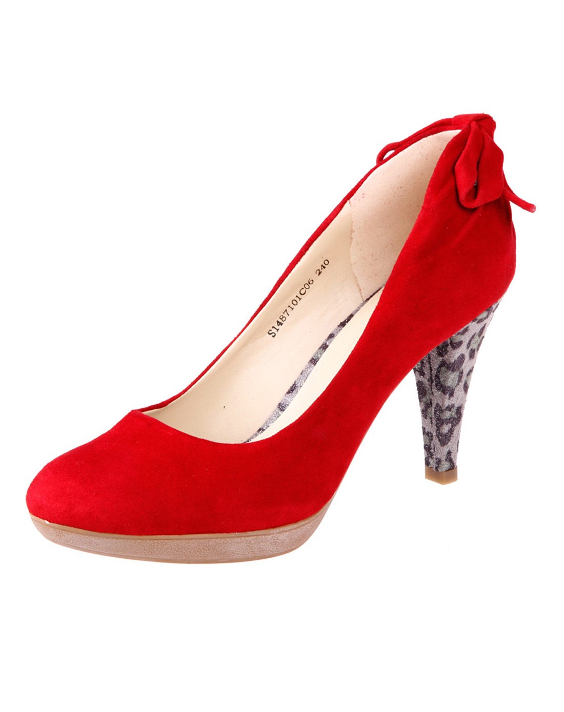 banner集团品牌女鞋太阳舞 红色羊绒素面单鞋s1487101c06_唯品会