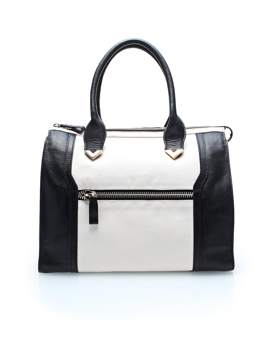 莱尔斯丹 专柜同款米色优雅时尚高贵手提包