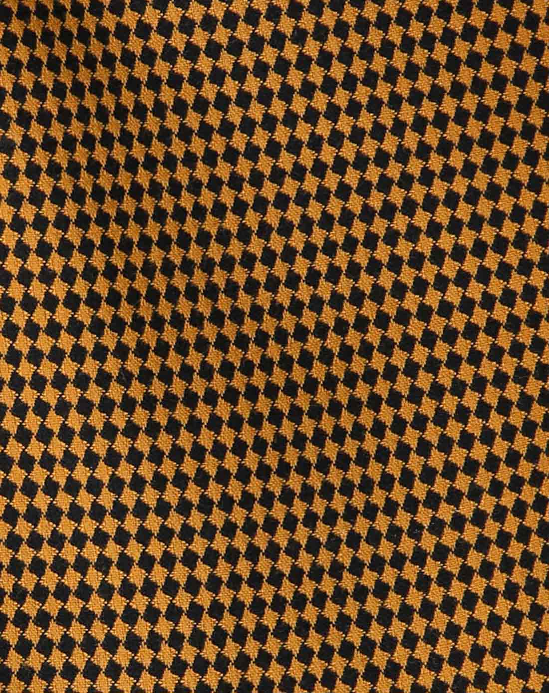 麦穗色菱格纹时尚休闲裤