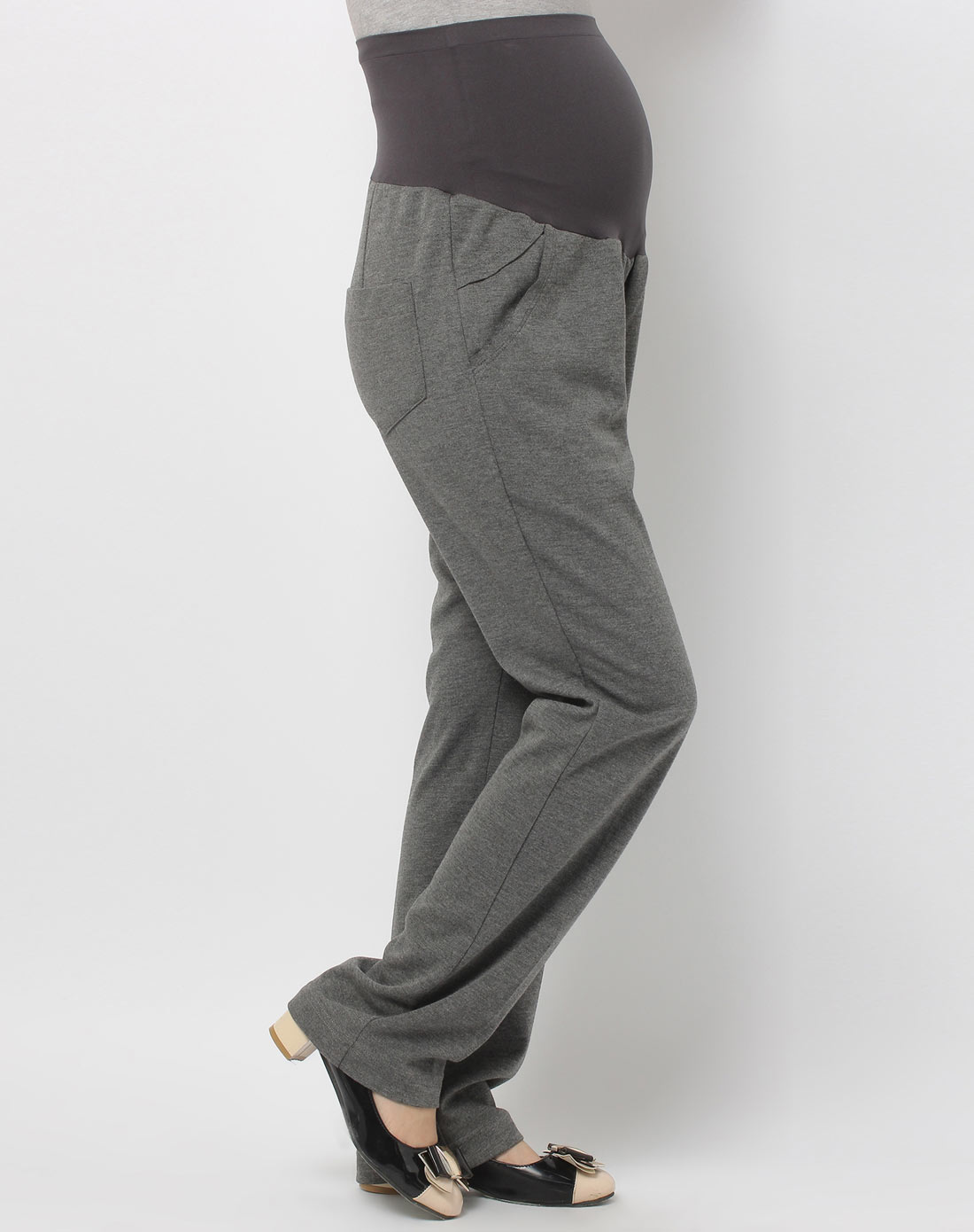 奇妮 女款浅灰色裤子